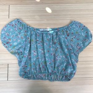 Off the shoulder top